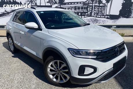 White 2023 Volkswagen T-ROC Wagon Tsi110 Citylife