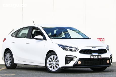 White 2021 Kia Cerato Hatchback S