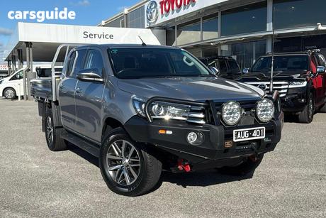 Silver 2018 Toyota Hilux Dual Cab Utility Sr5 (4X4)