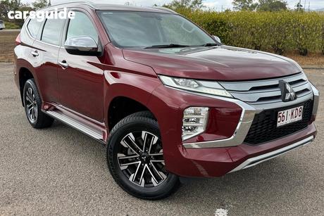 Red 2024 Mitsubishi Pajero Sport Wagon Gls (4Wd) 7 Seat