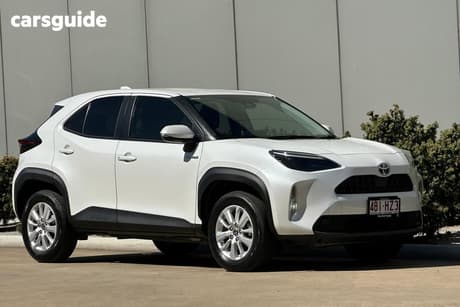 White 2023 Toyota Yaris Cross Wagon Gx Hybrid