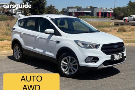 White 2018 Ford Escape Wagon Ambiente (Awd)