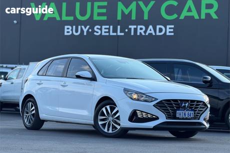 White 2021 Hyundai I30 Hatchback Special Edition