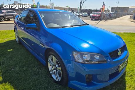 Blue 2010 Holden Commodore Sedan Sv6