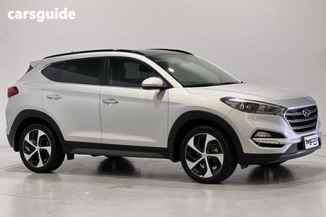Silver 2015 Hyundai Tucson Wagon Highlander (Awd)