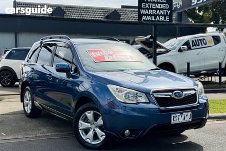 Blue 2013 Subaru Forester Wagon 2.0D-L