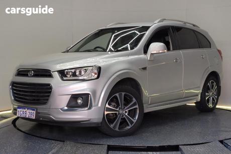 Silver 2017 Holden Captiva Wagon 7 Ltz (Awd)