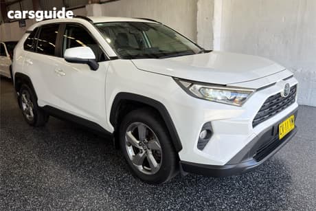 White 2019 Toyota RAV4 Wagon Gxl (2Wd)