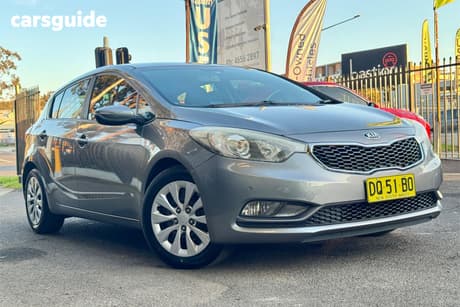 Grey 2015 Kia Cerato Hatchback S