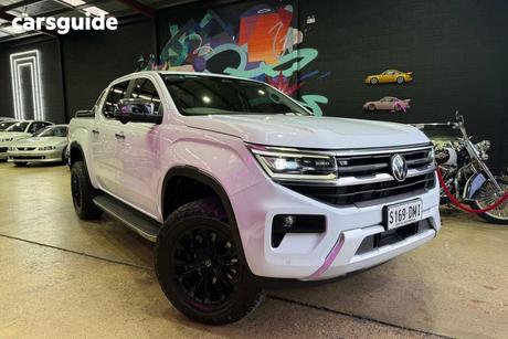 White 2023 Volkswagen Amarok Dual Cab Utility Style Tdi600 4Motion