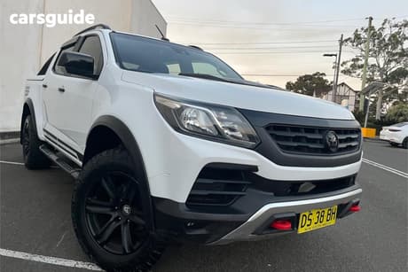 White 2017 Holden Colorado Crew Cab Pickup Ltz (4X4)