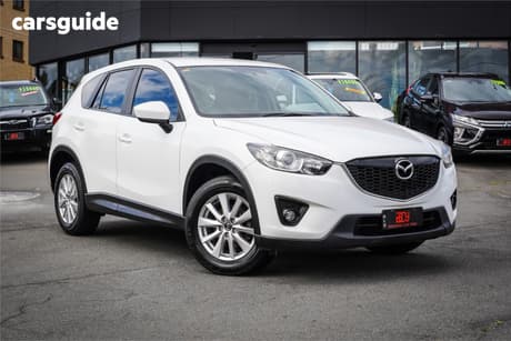 White 2014 Mazda CX-5 Wagon Maxx Sport (4X4)