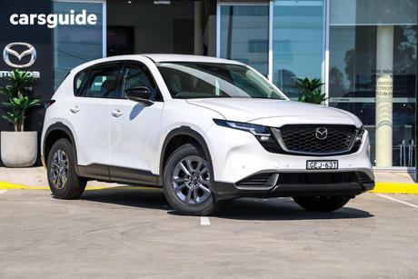 White 2026 Mazda CX-5 Wagon G25 Evolve (Awd)