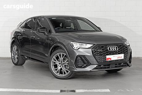 Grey 2022 Audi Q3 Sportback 40 Tfsi Quattro S Line