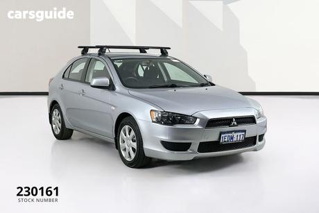 Silver 2013 Mitsubishi Lancer Hatchback Es Sportback