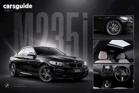 Black 2015 BMW M235I Coupe M235I