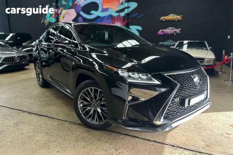Black 2018 Lexus RX300 Wagon F Sport