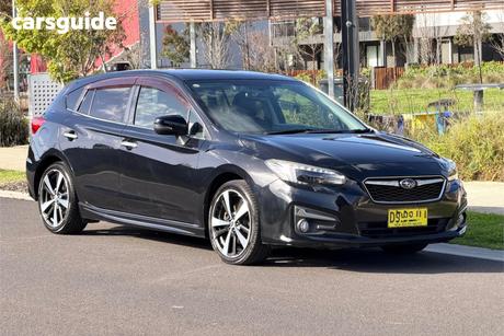 Black 2017 Subaru Impreza Hatchback 2.0S (Awd)
