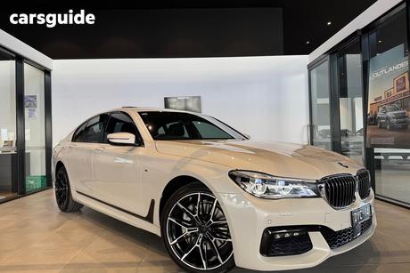 White 2016 BMW 740I Sedan 40I