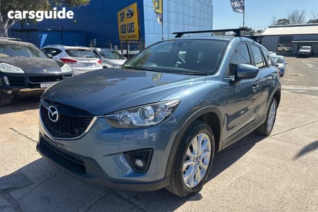 Blue 2014 Mazda CX-5 Wagon Akera (4X4)