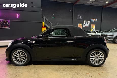 Black 2013 Mini Roadster Convertible COOPER S F