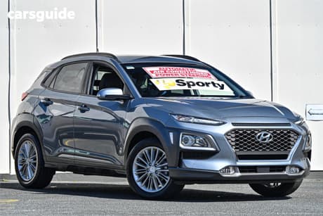Silver 2017 Hyundai Kona Wagon Elite
