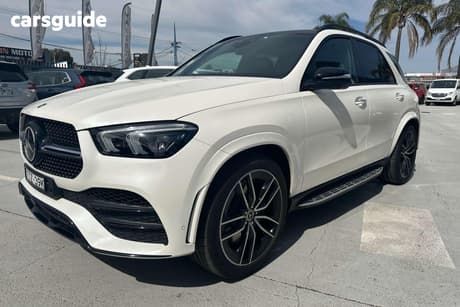White 2019 Mercedes-Benz GLE450 Wagon 4Matic