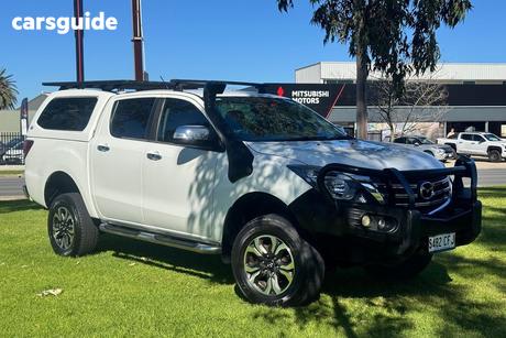 White 2020 Mazda BT-50 Dual Cab Utility Gt (4X4) (5Yr)