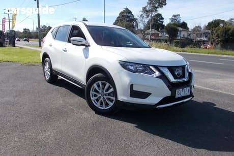 White 2020 Nissan X-Trail Wagon Ts (4Wd) (5Yr)