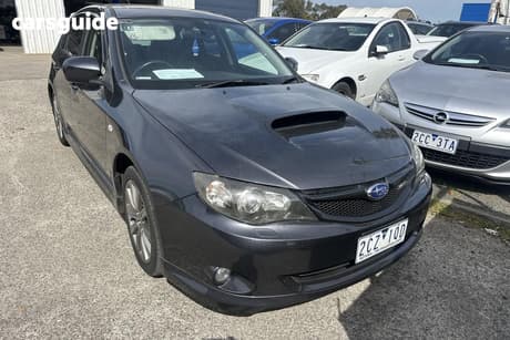 Black 2010 Subaru Impreza Hatchback Wrx (Awd)