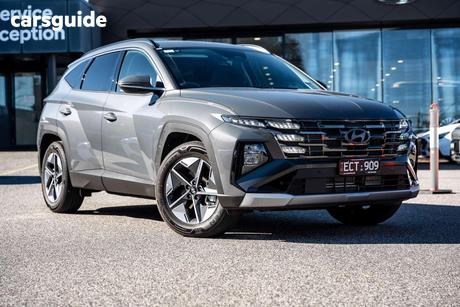 Grey 2026 Hyundai Tucson Wagon Elite Hybrid (Fwd)