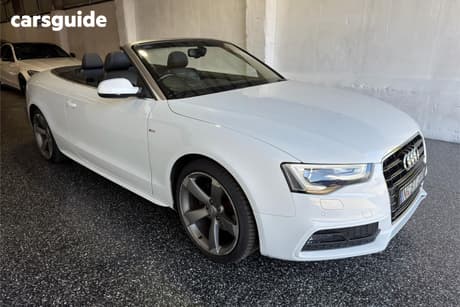 White 2016 Audi A5 Cabriolet 1.8 Tfsi