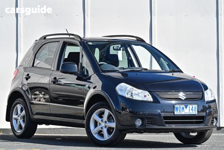 Black 2008 Suzuki SX4 Hatchback