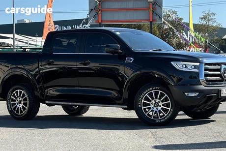 Black 2022 GWM UTE Dual Cab Utility Cannon (4X4)