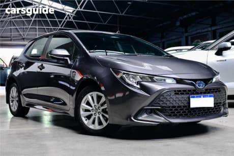 Grey 2024 Toyota Corolla Hatchback Ascent Sport Hybrid