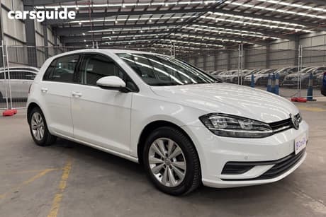 White 2020 Volkswagen Golf Hatchback 110 Tsi Trendline