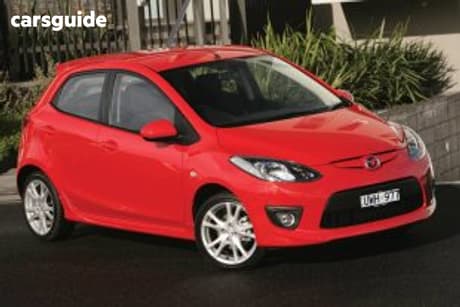 Green 2008 Mazda 2 Hatchback Genki