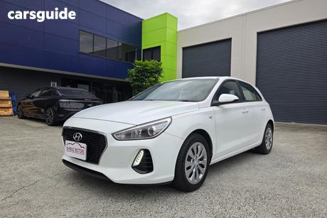 White 2018 Hyundai I30 Hatchback Go