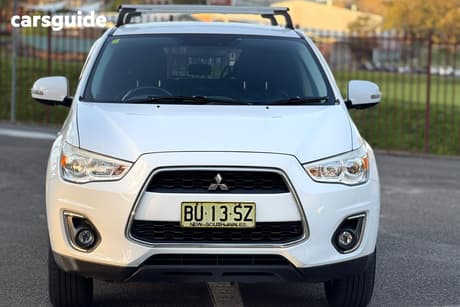 White 2013 Mitsubishi ASX Wagon Aspire (2Wd)