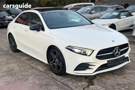 White 2021 Mercedes-Benz A180 Sedan