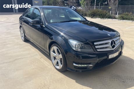 Black 2014 Mercedes-Benz C200 Sedan