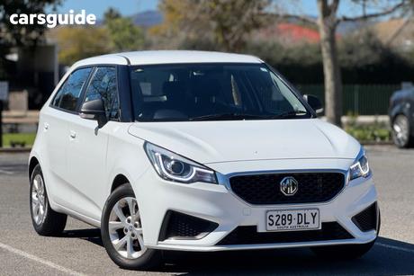 White 2023 MG MG3 Hatchback Core