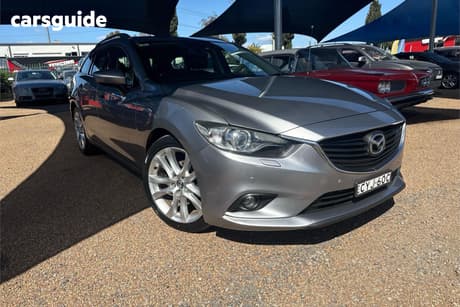 Silver 2014 Mazda 6 Wagon Gt