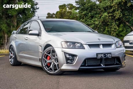 Silver 2007 HSV Clubsport Sedan R8