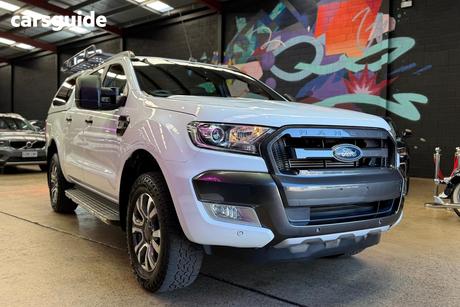 White 2018 Ford Ranger Dual Cab Pick-up Wildtrak 3.2 (4X4)