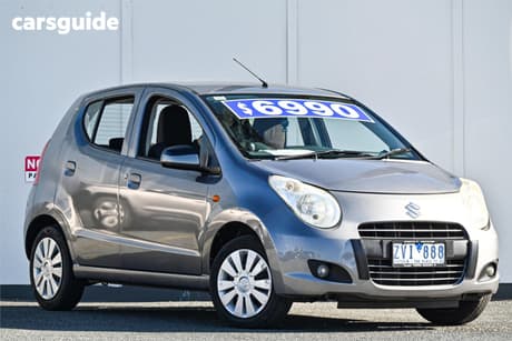 Grey 2013 Suzuki Alto Hatchback Gl