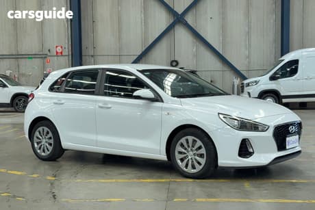 White 2018 Hyundai I30 Hatchback Go