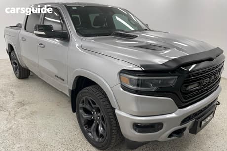Silver 2022 RAM 1500 Crew Cab Utility Limited Rambox (Hybrid)