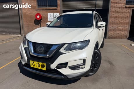 White 2017 Nissan X-Trail Wagon Ts (4Wd)