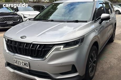 Silver 2021 Kia Carnival Wagon Si